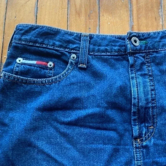 Vintage Tommy Hilfiger denim midi skirt - Picture 2 of 10